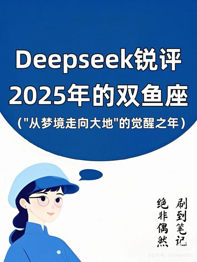 Deepseek锐评2025的双鱼座