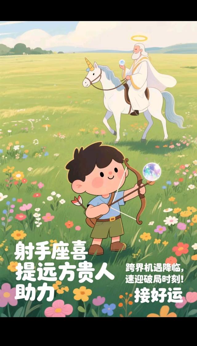 射手座：熬过五月小坎坷，六月金牛座邂逅贵人，机遇好运连连