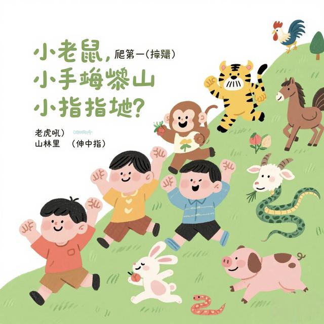 十二生肖儿歌新编：用童谣教孩子记住12属相顺序